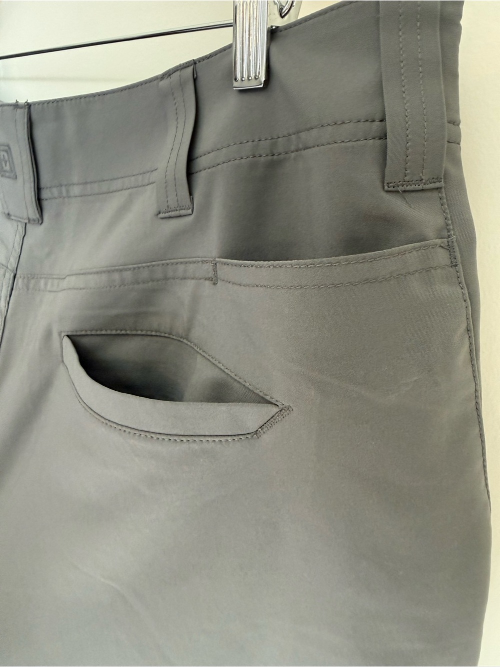 Men's Gray 5.11 Tactical Base 11” Performance Lightweight Shorts - Picture 6 of 8